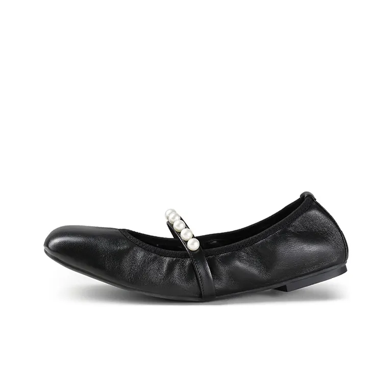 Stuart Weitzman/SW Casual Single Shoes Women's Black-0