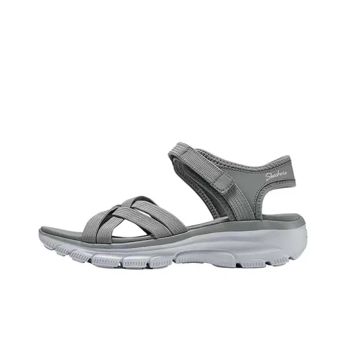 Skechers Modern Comfort Beach Sandals Women's Gray