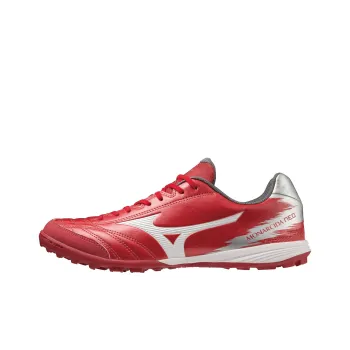 Mizuno Monarcida TF Rubber Broken Studs Artificial Ground Firm Ground Abrasion Resistant Soccer Shoes Men's Red