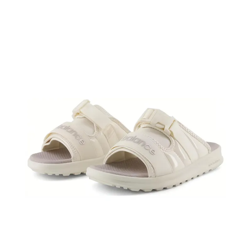 New Balance NB 330 Slip Resistant Abrasion Resistant Slide Slippers Women's White-2