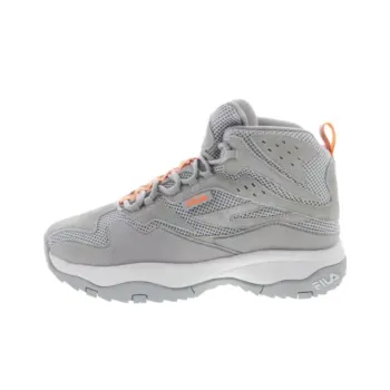 FILA Ranger Anti Slip Wear Resistant High Top Casual Shoes Men's Gray