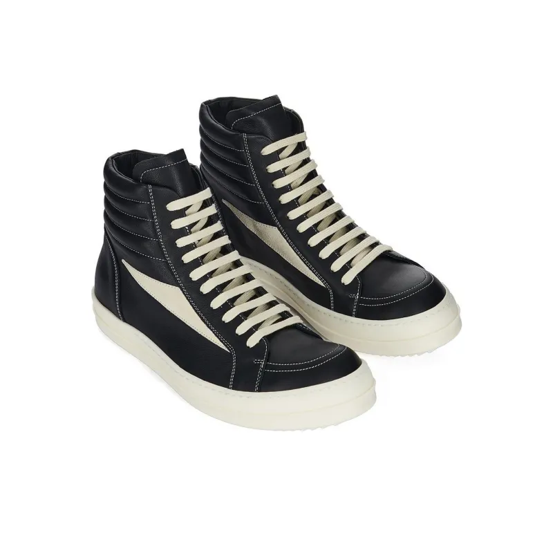 RICK OWENS/RO Porterville High Top Skateboard Shoes Men's Black-2
