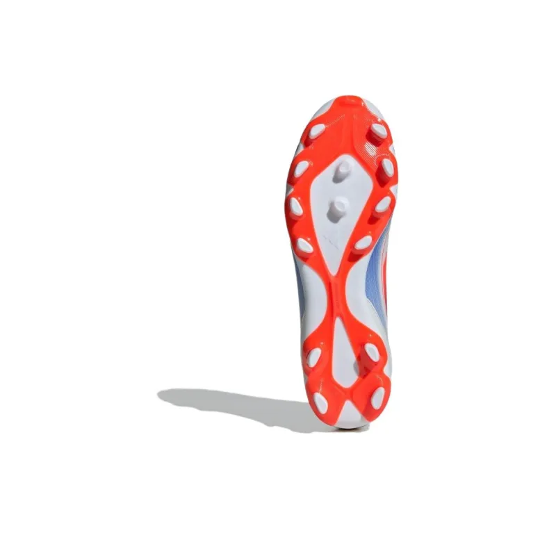 Adidas F50 League AG Short Rubber Studs HG Short Rubber Studs Artificial Ground Soccer Shoes Men's White Red Blue-6