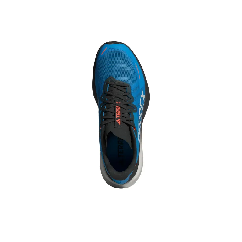 Adidas Terrex Agravic 3 Trail Pulse Blue Grey Semi Impact Orange-4