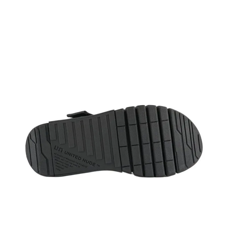 UNITED NUDE Delta Run One Strap Sandals 6.5cm Women's Black-5