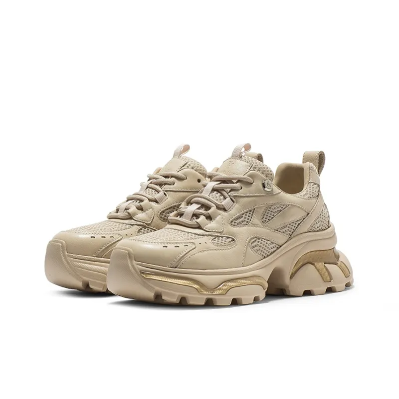 Coup De Foudre Cushioning Lightweight Height Increasing Low-Top Chunky Sneakers Women's-6