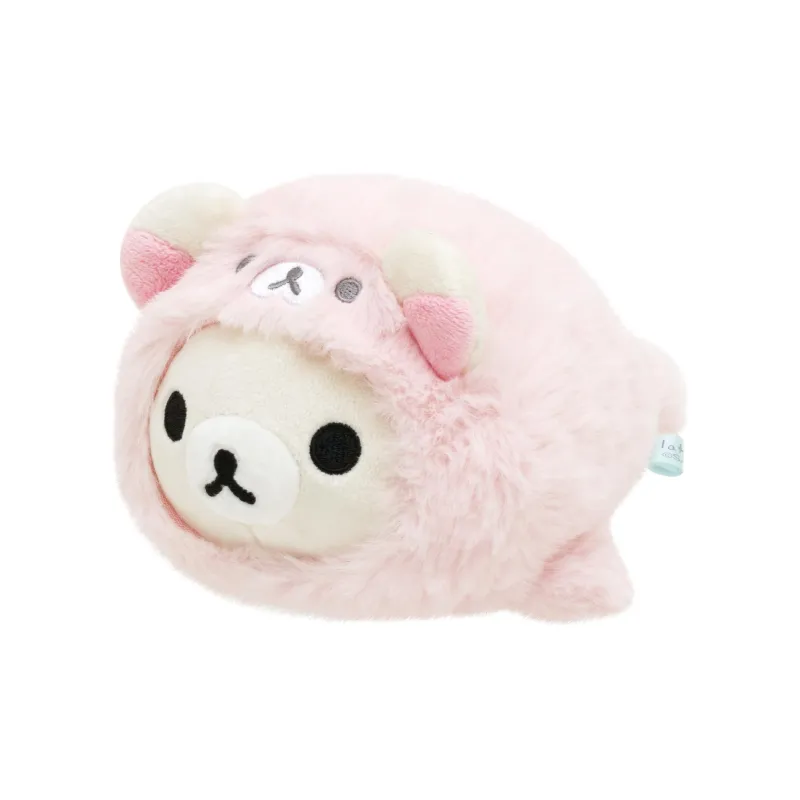 SAN X Rilakkuma Dolls Plush Doll 10cm Height 16cm Long-0