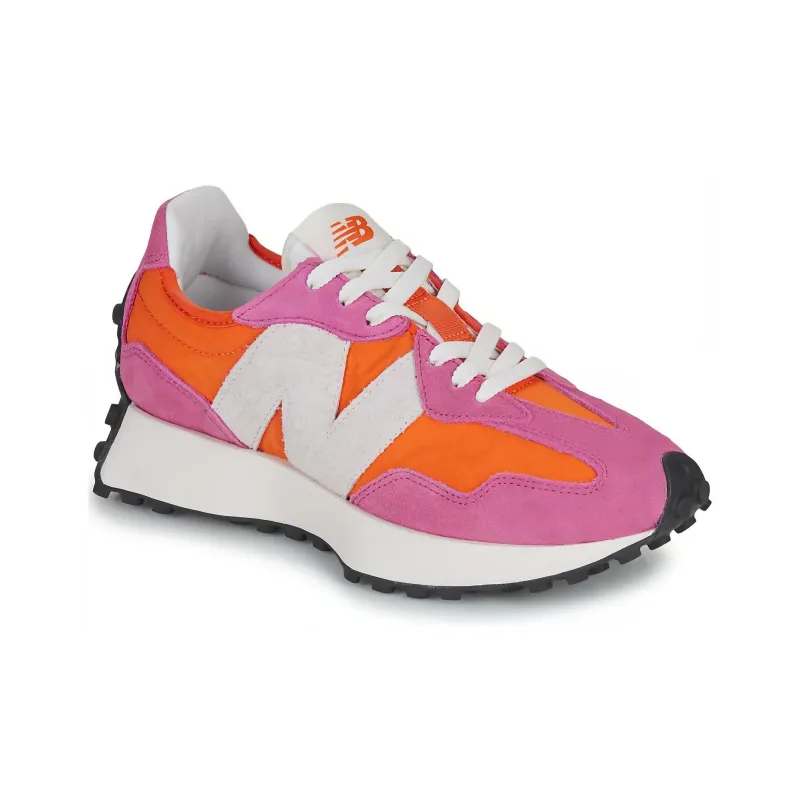New Balance 327 Red Pink Women's-2