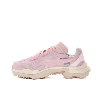 PUMA Nitefo Anti Slip Wear Resistant Mid Top Casual Shoes Unisex Pink