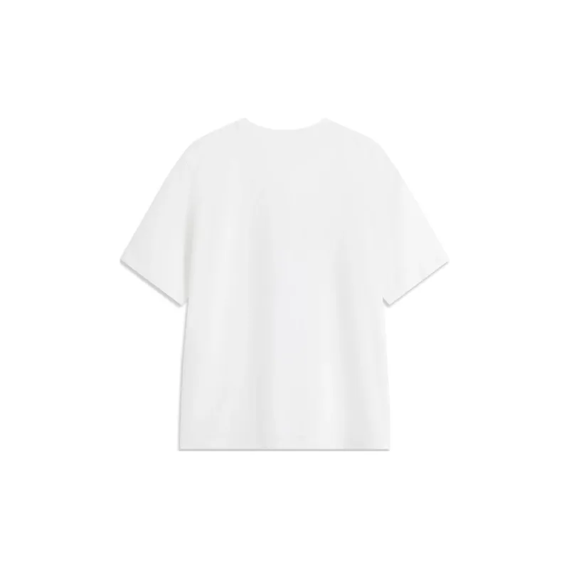 LiNing Sports Life Collection T Shirt Unisex White-0
