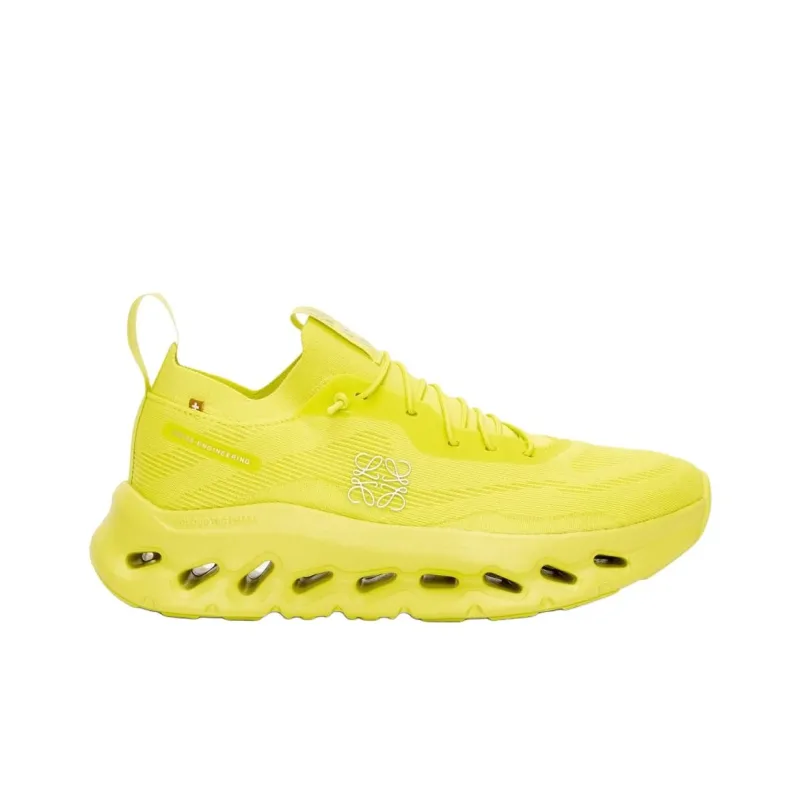 On x LOEWE Cloudtilt Casual Shoes Women's Neon Yellow-1