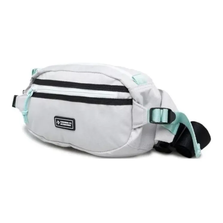 Converse Polyester Shoulder Bag Crossbody Bag Fanny Pack Regular Unisex Silver-2