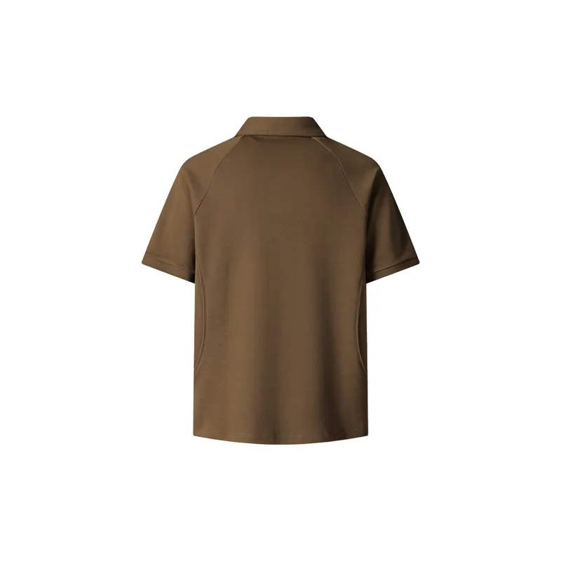 GTRG Polo Shirts Unisex Dark Brown-1