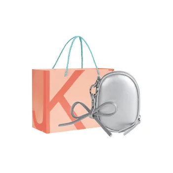 JANE KLAIN Pu Crossbody Bag Mini Women's Silver/White/Black/Red/Brown