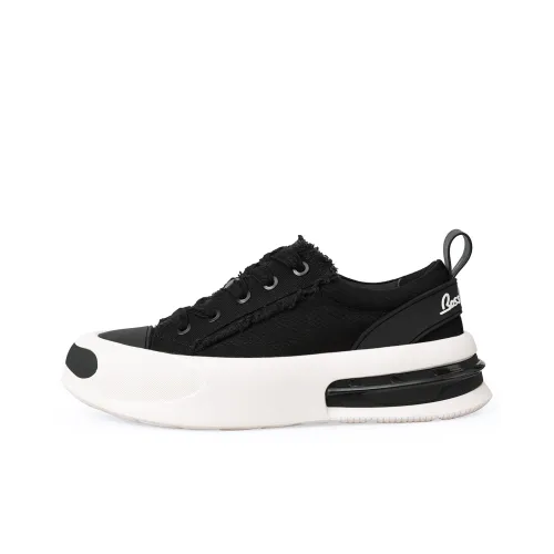 BOSSSUNWEN Canvas Shoes Men Low-Top