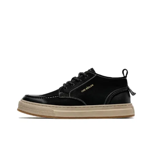 JANE HARLOW Men's Casual Shoes Men Low-Top Black