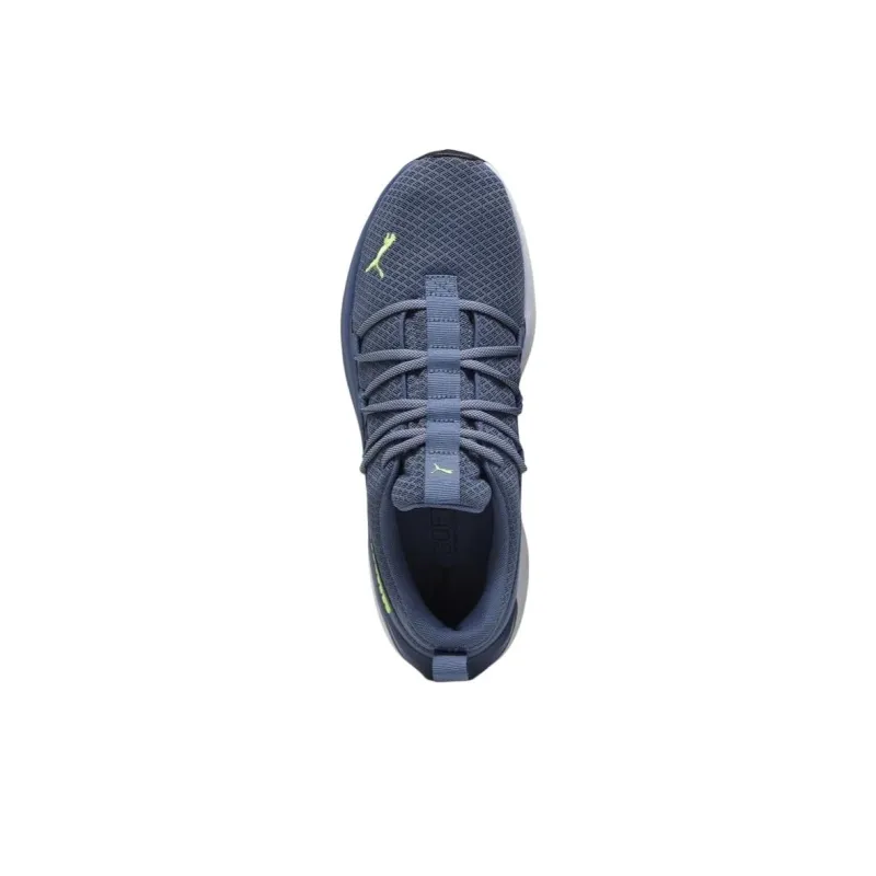 PUMA Softride One4all Cushioning Anti Slip And Wear Resistant Low Top Casual Running Shoes Men's Dark Blue-3