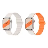 Apple Silicone Strap-Starlight * Starlight Orange