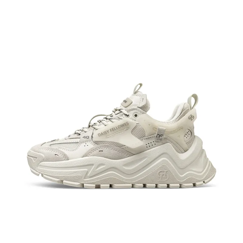Daisy Fellowes Space One Chunky Sneakers Unisex White-0