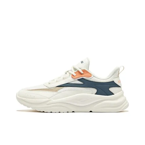 Erke 2.0 Anti Slip Wear Resistant Low Top Casual Shoes Men's White Blue
