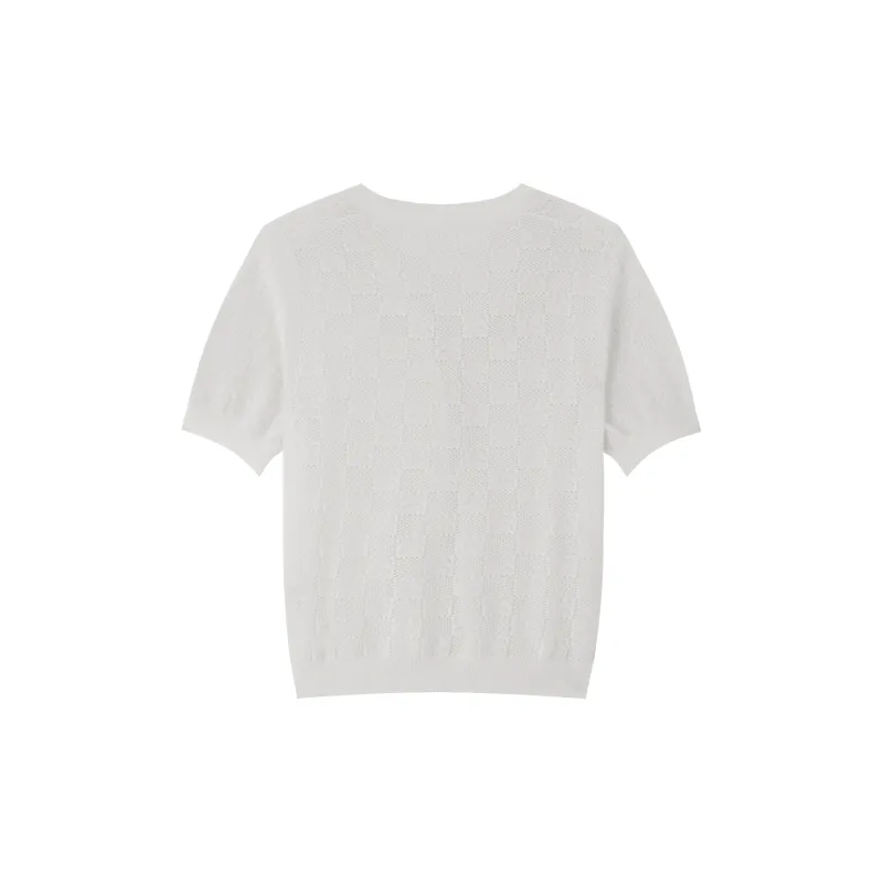 FINITY Knitwear Women's White-1