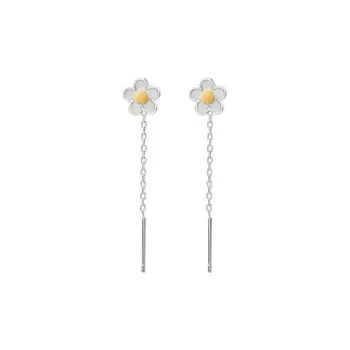 ZOKS Alloy Drop Earrings Women's