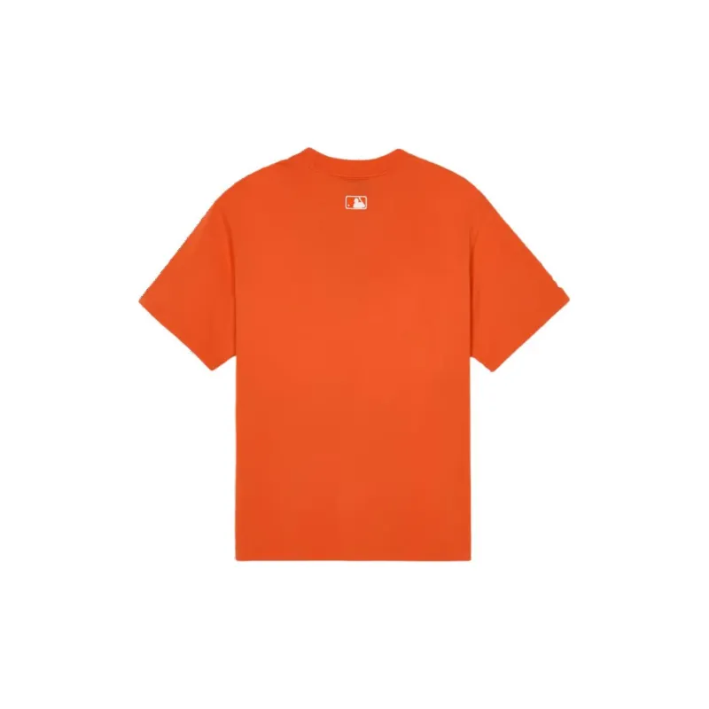 MLB New York Yankees T Shirt Unisex Orange-1