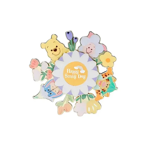 Disney Piglet, Eeyore, Tigger 2024 Summer Winnie The Pooh And Friends Collection, Rotating Badge Badges