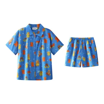 Wabi Town Pajama Set Women's Blue