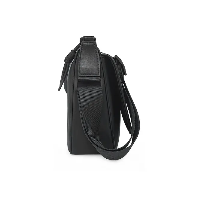 GUDI PVC Saddle Bag Crossbody Bag Regular Unisex Black-4
