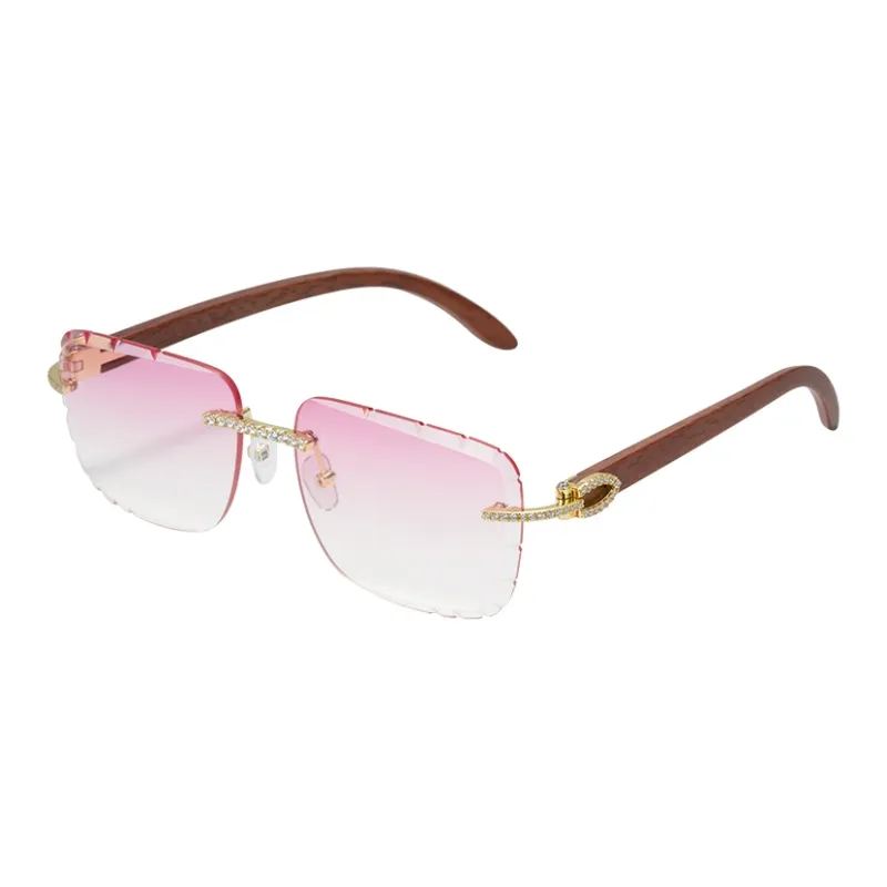 ICEGIANT 925 Sterling Silver Irregular Shape Sunglasses Unisex-21