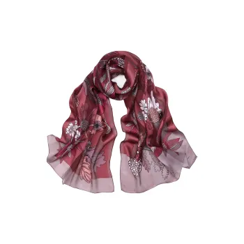 MARJAKURKI Silk Scarves Women's