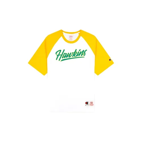 Champion X Stranger Things T-Shirts Unisex Yellow