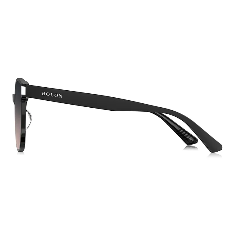 BOLON Plate Frame Square Sunglasses Unisex-4
