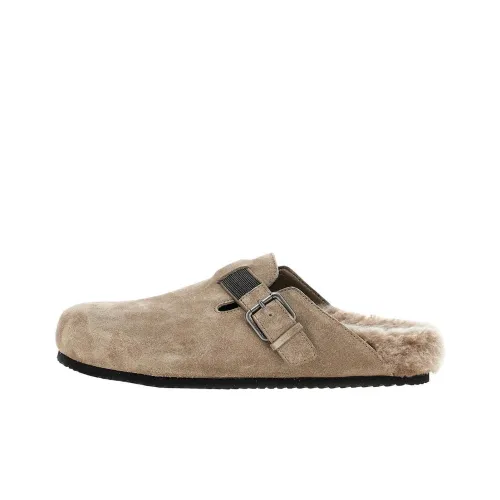 Brunello Cucinelli Monile Closed Toe Slippers Women's