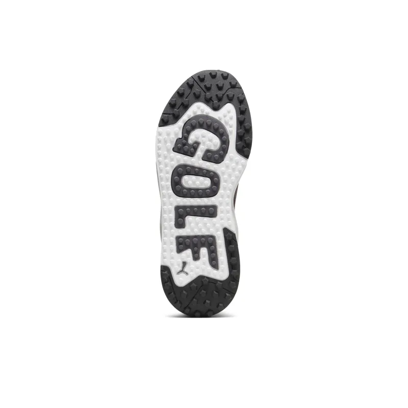 PUMA GS X Efekt Anti Slip Wear Resistant Low Top Golf Shoes Men's Black White-4