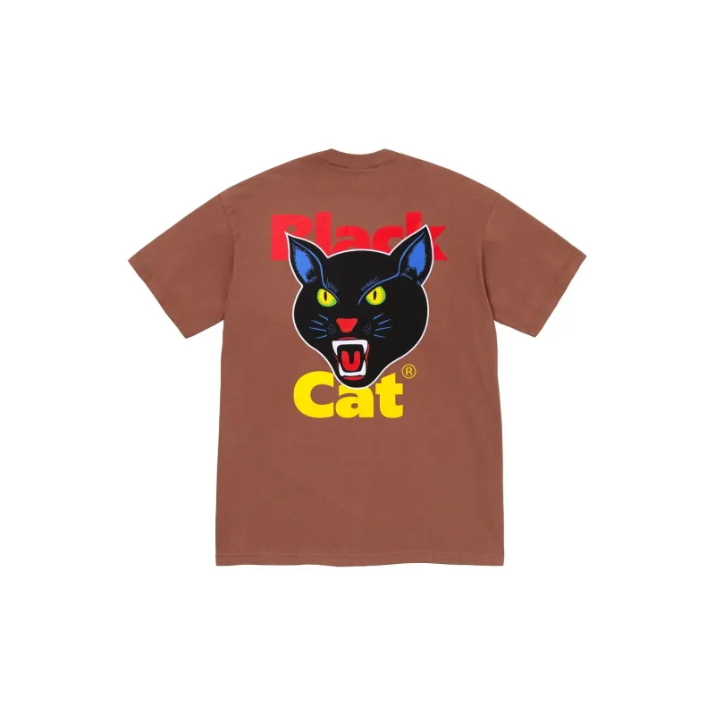 Supreme Black Cat Tee SS24 Yellow L - POIZON