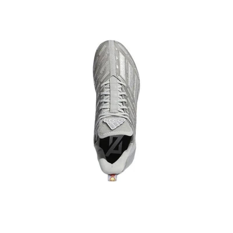 Adidas Adizero Cleats 'Grey Silver Metallic'-4