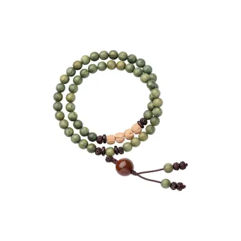 Lang Wind Green Sandalwood Bracelets Unisex