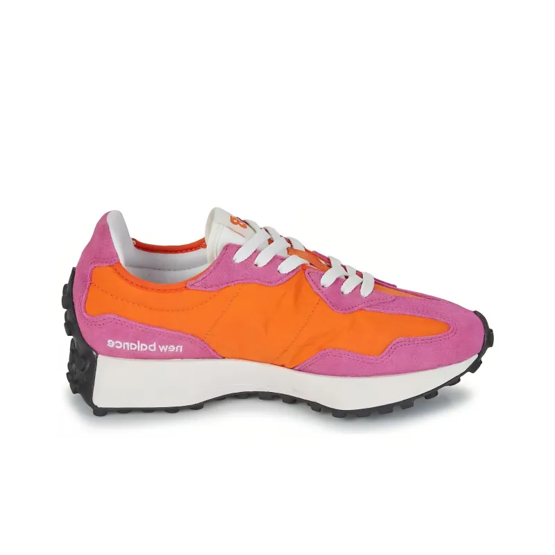 New Balance 327 Red Pink Women's-1