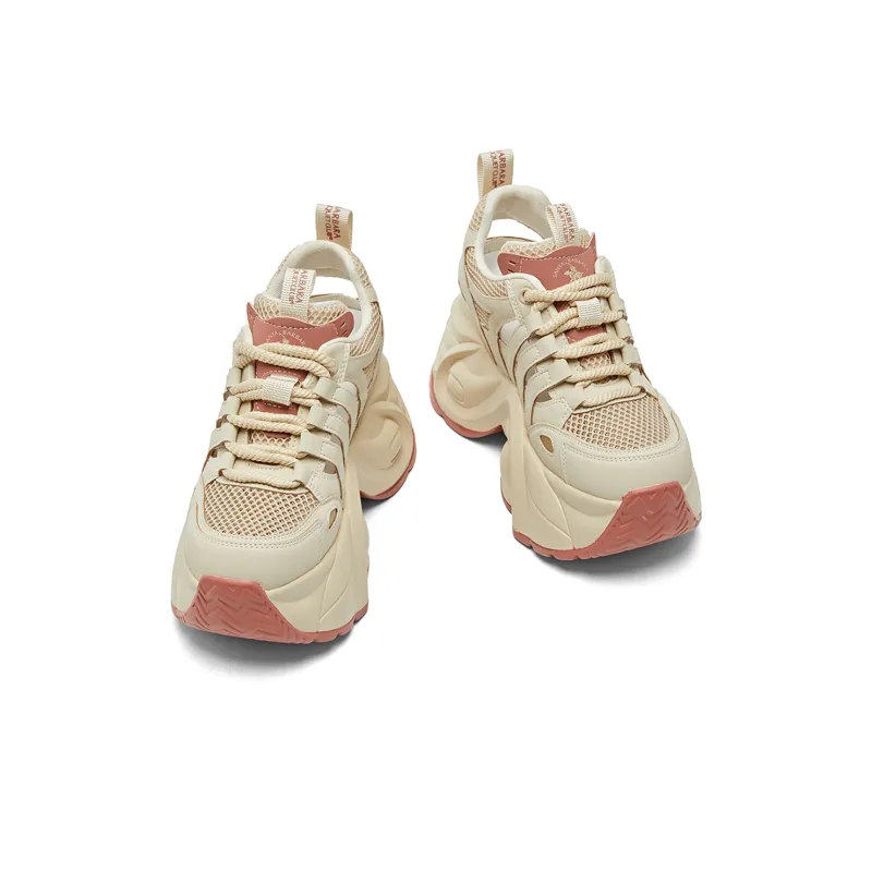 SANTA BARBARA POLO & RACQUET CLUB Cushioning Height Increasing Low-Top Chunky Sneakers Women's-17