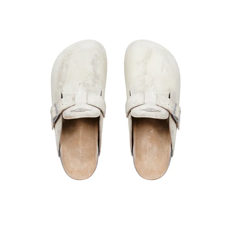 TERRA INCOGNITA Cork Sole Quiet Wrap toe Slippers Unisex-1