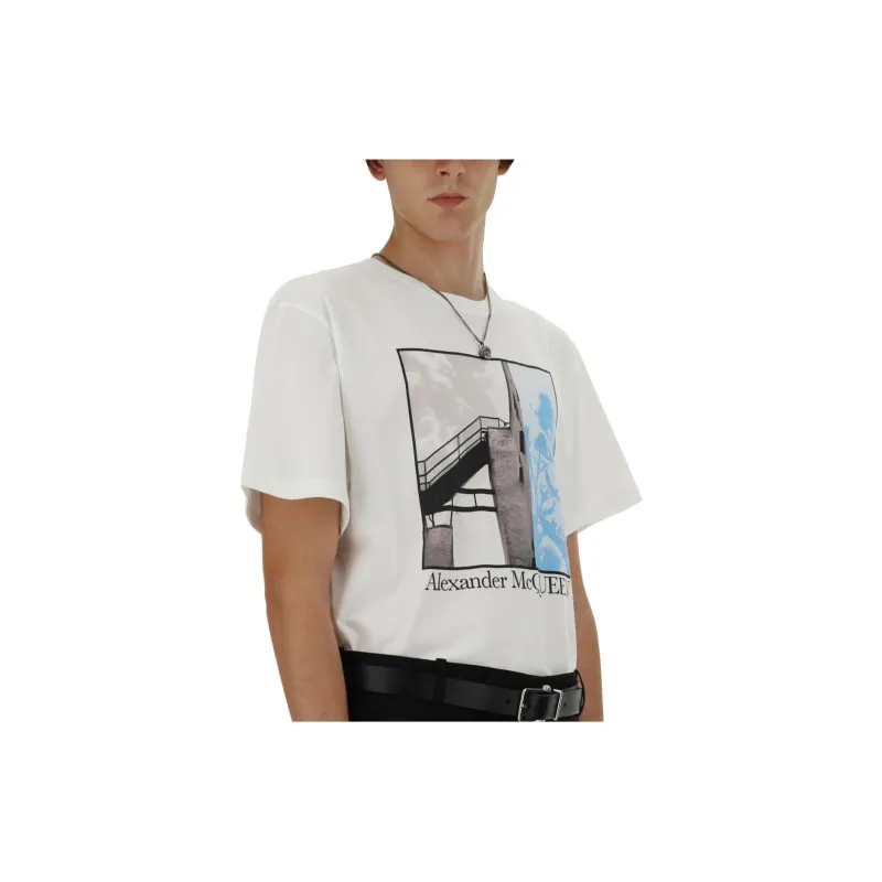 Alexander McQueen T Shirt Men's White-2