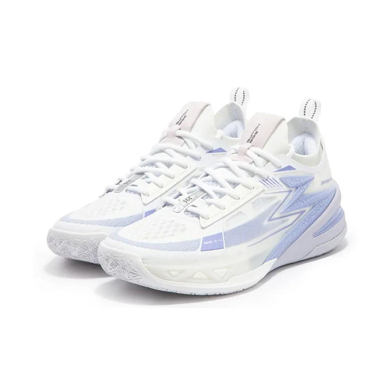 361° BIG3 5.0 Pro Basketball Shoes Men Low Top 361 Degrees White/Iris-2