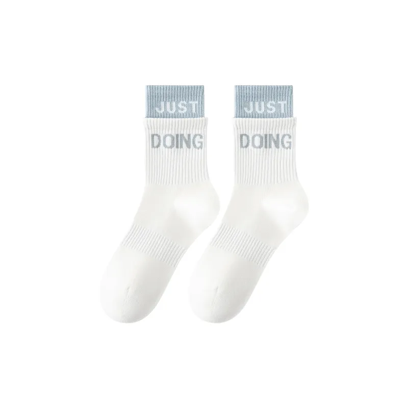 XXLLG Mid Calf Socks Women's 2 Pack-0