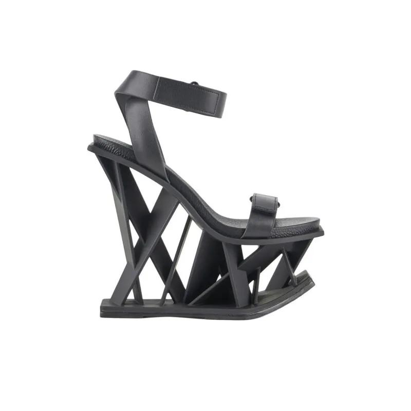 UNITED NUDE Vector Strap Sandals 17cm Women's Black-1