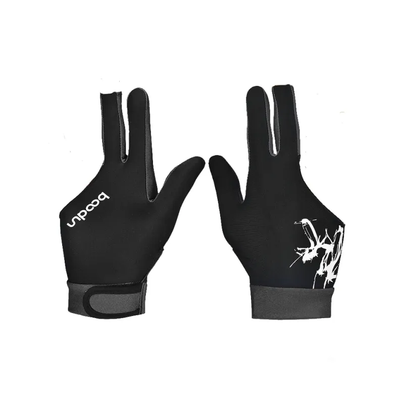 BOODUN Billiards Three Finger Gloves High Elasticity Lycra 1 Pack Left Hand-6