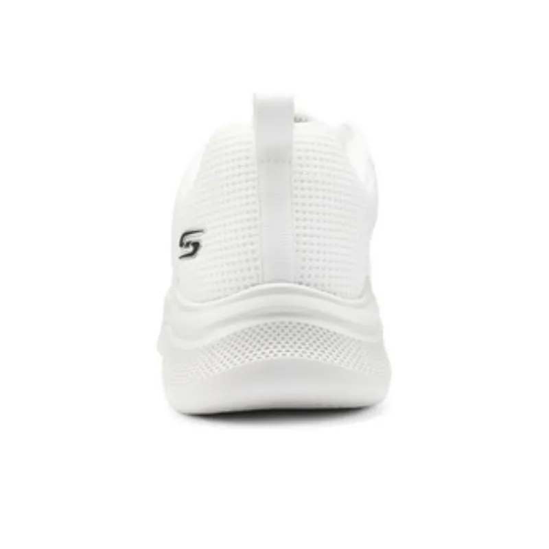 Skechers Bobs Wear resistant And Lightweight Low Top Casual Running Shoes Men's White-3