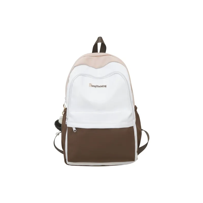 GEERDUN Nylon Backpack Unisex Black/Khaki/Green/Blue-1