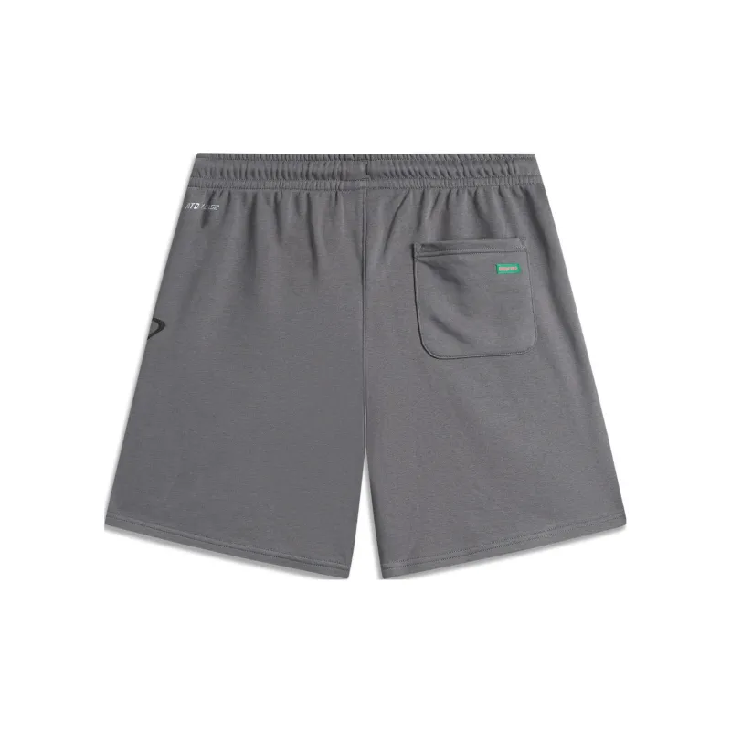 LiNing BadFive Casual Shorts Men's Smoky Ink Gray-1